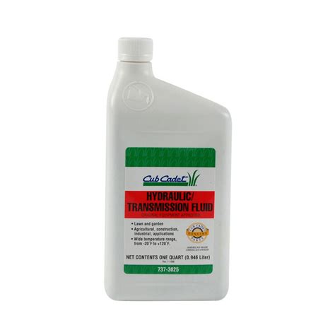 What Oil to Use in Cub Cadet Hydrostatic Transmission Car