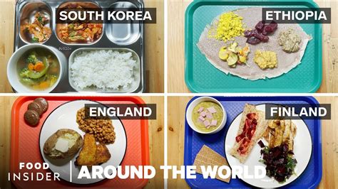 What People Eat for Lunch Around the World - Insider