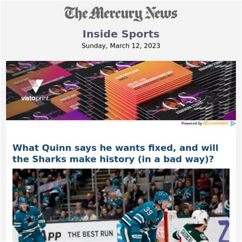 What Quinn says he wants fixed, and will the Sharks make history (in a bad way)?