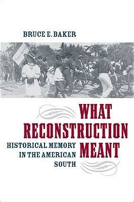 What Reconstruction Meant