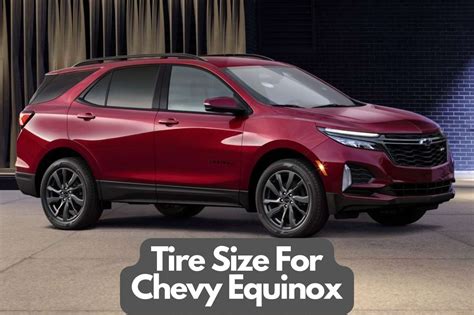 What Size Tires Does A Chevy Equinox Take