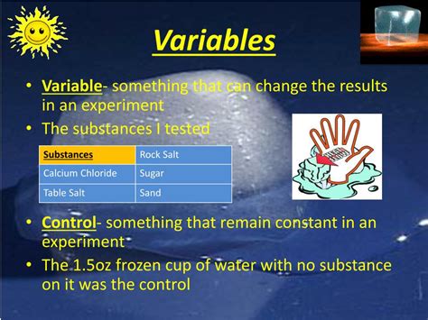 What Substance Melts Ice Fastest? - TeacherVision