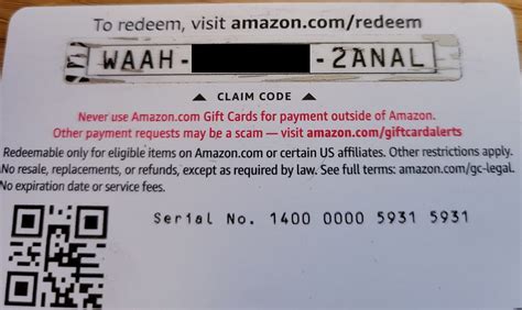 What To Do If Amazon Gift Card Code Is Scratched Off