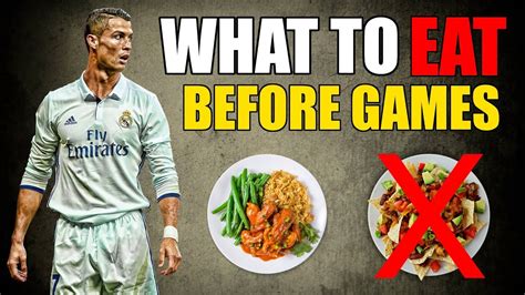 What To Eat Before a Soccer Game YouTube