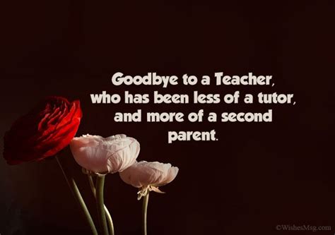 What To Say When A Teacher Is Leaving The School?