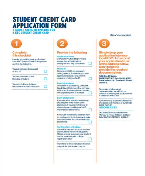 What To State As Income On A Student Credit Card Application 