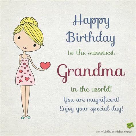 What To Write In A Happy Birthday Card For Grandma