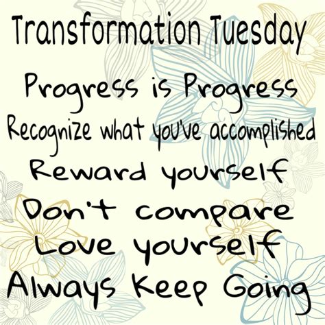 What Transformation Tuesday Means and How to Use It