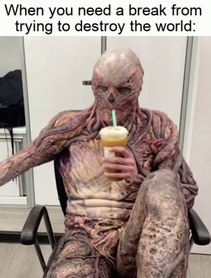 What Vecna Was Really Drinking In That Stranger Things Starbucks Meme