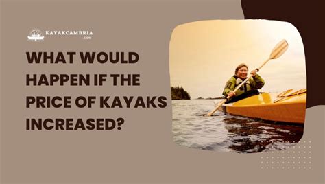 What Would Happen If The Price Of Kayaks Increased