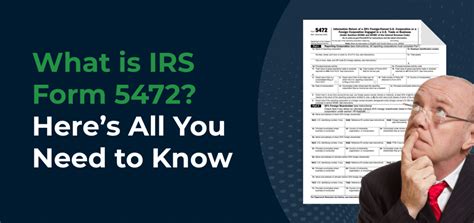 What You Need to Know About Filing IRS Form 5472 Canopy