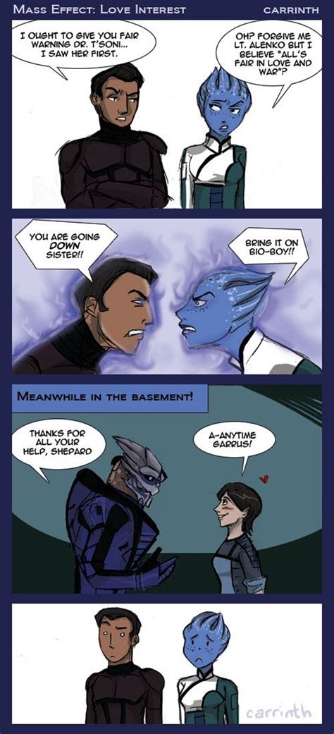 What Your Favourite Mass Effect Love Interest Says About You