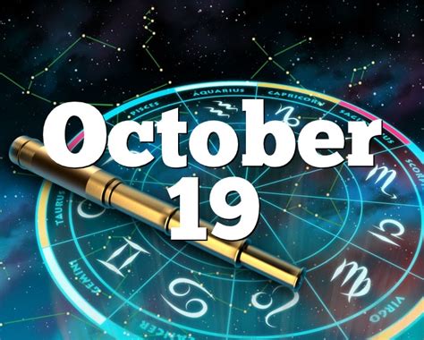 What Zodiac Sign İs October 19Th