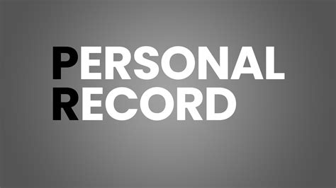 What a PR or Personal Record Means in Running