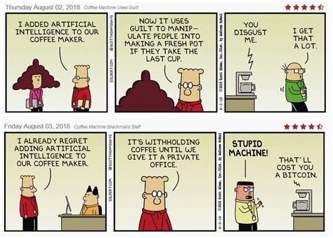 What about giving some artificial intelligence to the coffee machine