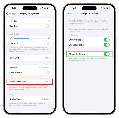 What an Always on Display Can Do for Your iPhone