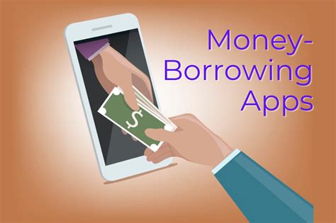What apps let you borrow money. 