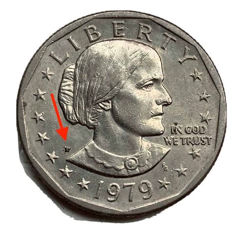 The 1979-P Wide Rim Susan B. Anthony Dollar is worth numisma