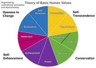 What are 9 basic human values