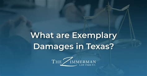 What are Exemplary Damages in Texas? The Francis Firm