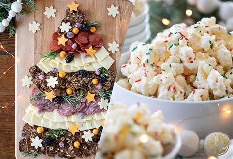 What are festive snacks