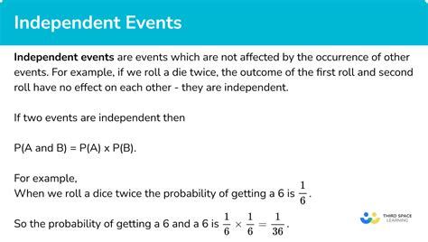 What are independent events probability.  With examples and solved exercises. ...