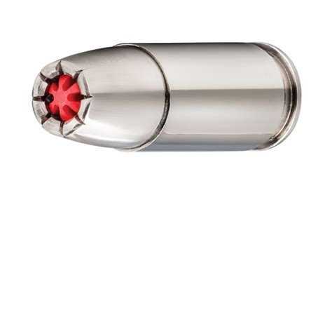 What are red tip bullets 9mm. Features. • Polymer-encapsulated Syntech bullet prevents metal-on-metal contact in the bore, eliminating copper and lead fouling, while extending barrel life. • Exclusive primer formulation provides reliable, consistent ignition. • Clean-burning propellants minimize residue and fouling. • Significantly reduces the required frequency of ... 