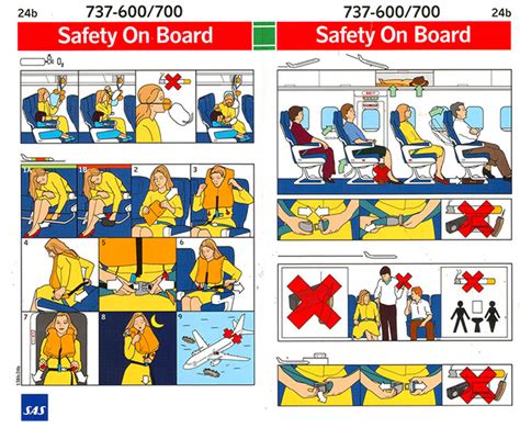 What are safety procedures in flight