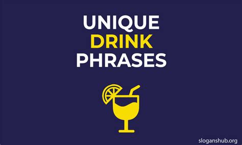 What are some drinking phrases