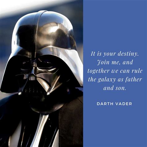 What are some famous quotes from Darth Vader? Britannica