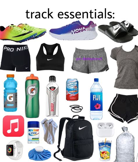 What are some track essentials