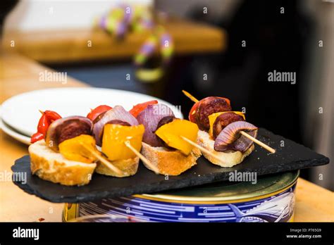 What are tapas called in Basque