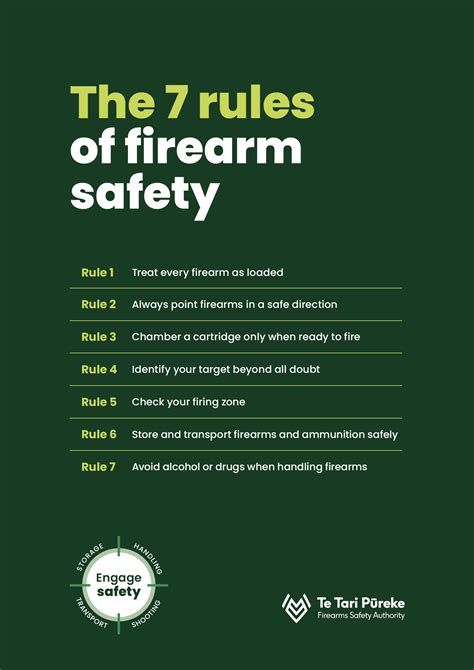 What are the 7 basic safety rules