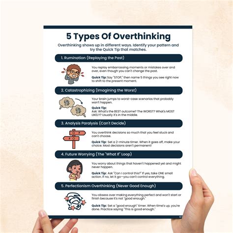 What are the 7 types of overthinking