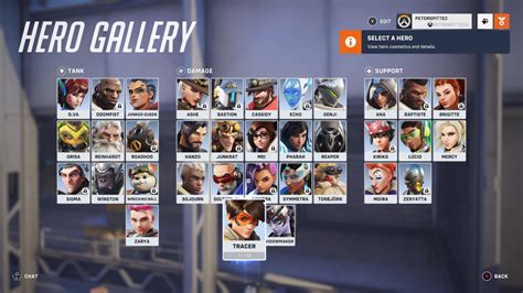What are the Overwatch 2 locked heroes and characters when you begin The Loadout