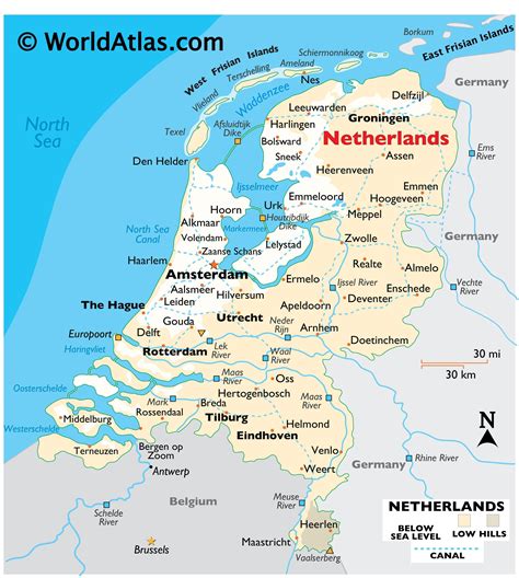 What are the Provinces of the Netherlands? - WorldAtlas