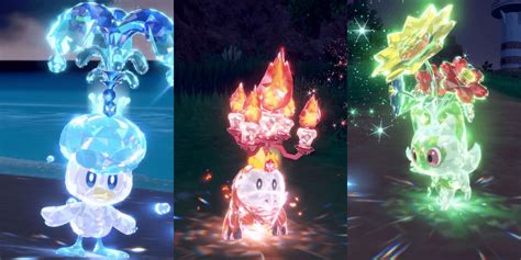 What are the Terastral forms in Pokemon Scarlet and Violet 