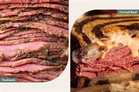 What are the differences between corned beef vs smoked meat?