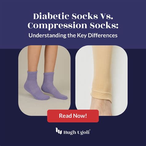What are the differences between diabetic and compression socks 