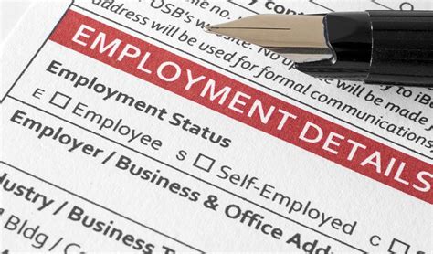 What are the different types of employment status, and how