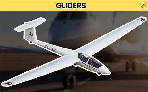 What are the different types of gliders