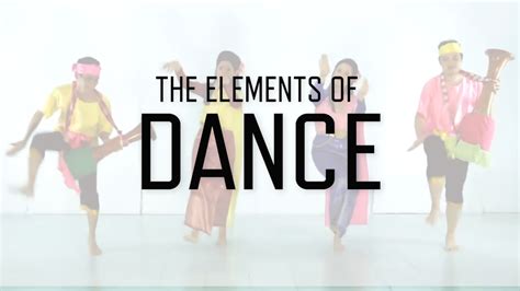 What are the five principles of dance