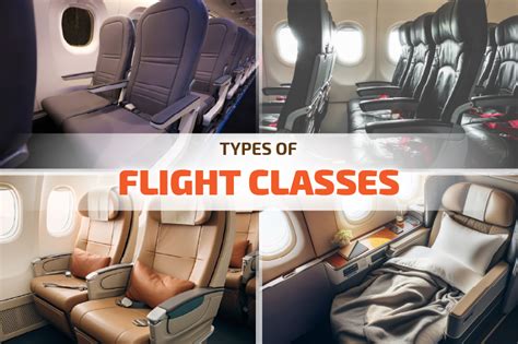 What are the four types of flight classes