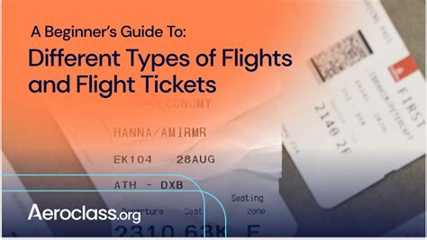 What are the four types of flights