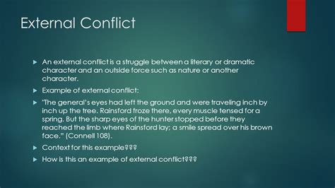 What are the main conflicts in "The Most Dangerous …