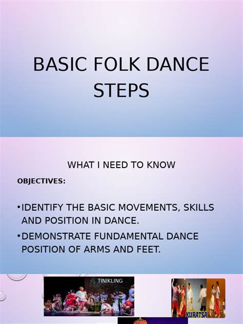 What are the three basic steps in folk dance