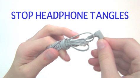 What are the ways to prevent headphones from tangling? - Quora