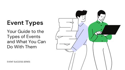 What are three types of events