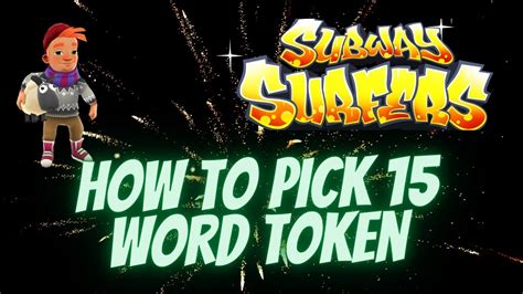 What are word tokens? TRACK | REPORT | SEE ANSWERS BB Codes Guide Answers Team SuperCheats answered: Sep 15 2020, ID #716097 These are the letters that you collect in the game to form a word. Search for more answers for Subway Surfers or ask your own question here. 0 0 REPORT | REPLY. 