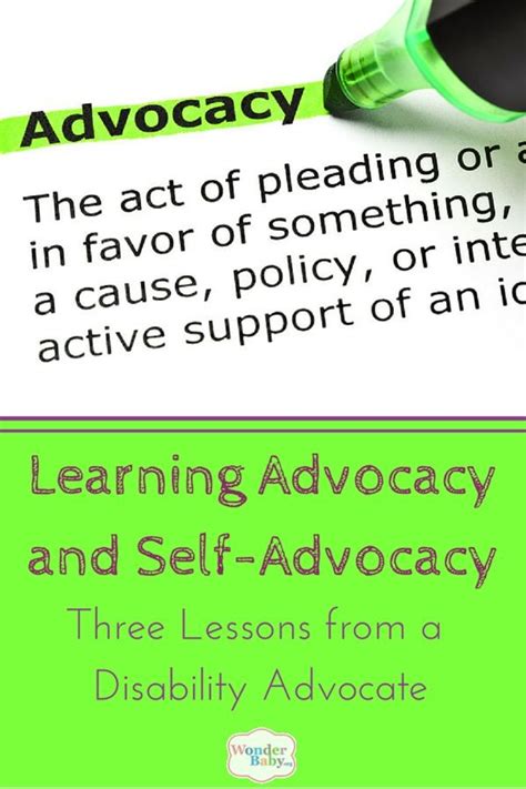 Advocacy Defined. Advocacy often requires working through formal, decision-making bodies to achieve a desired outcome. Advocacy is defined by the Merriam-Webster Collegiate Dictionary as the act or process of supporting a cause or proposal. An advocate is defined as one that pleads, defends, or supports a cause or interest of another.. 